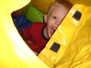 Happy, Giggly Eye Contact