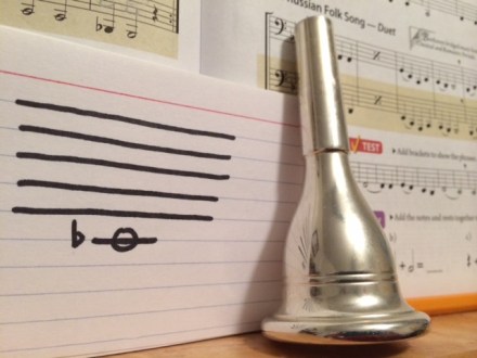 tuba practice